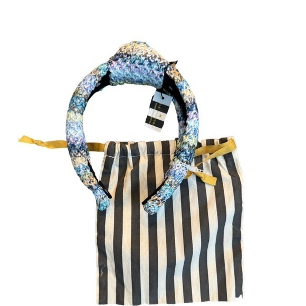 COPY - Lele Sadoughi Ocean Breeze
Knotted Raffia Headband